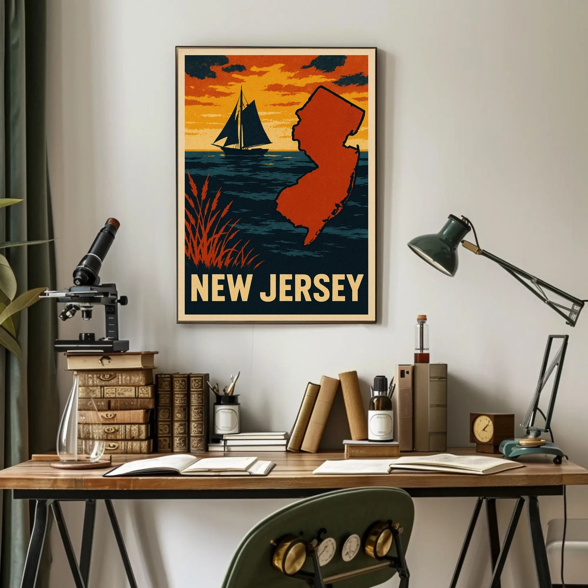 New Jersey Scenic Poster
