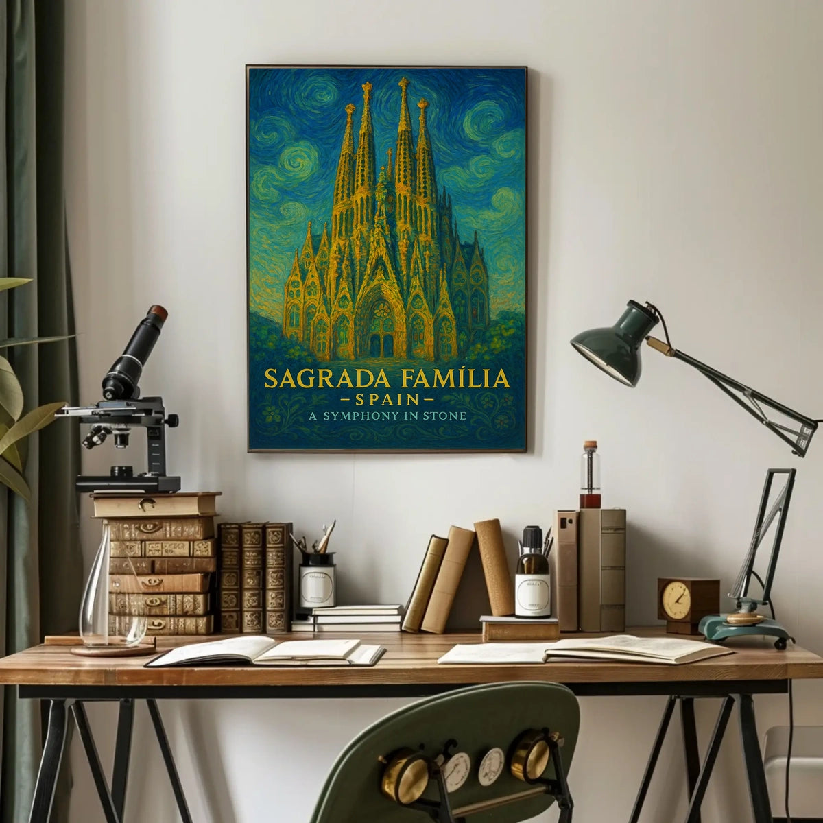 Sagrada Família A Symphony in Stone Poster