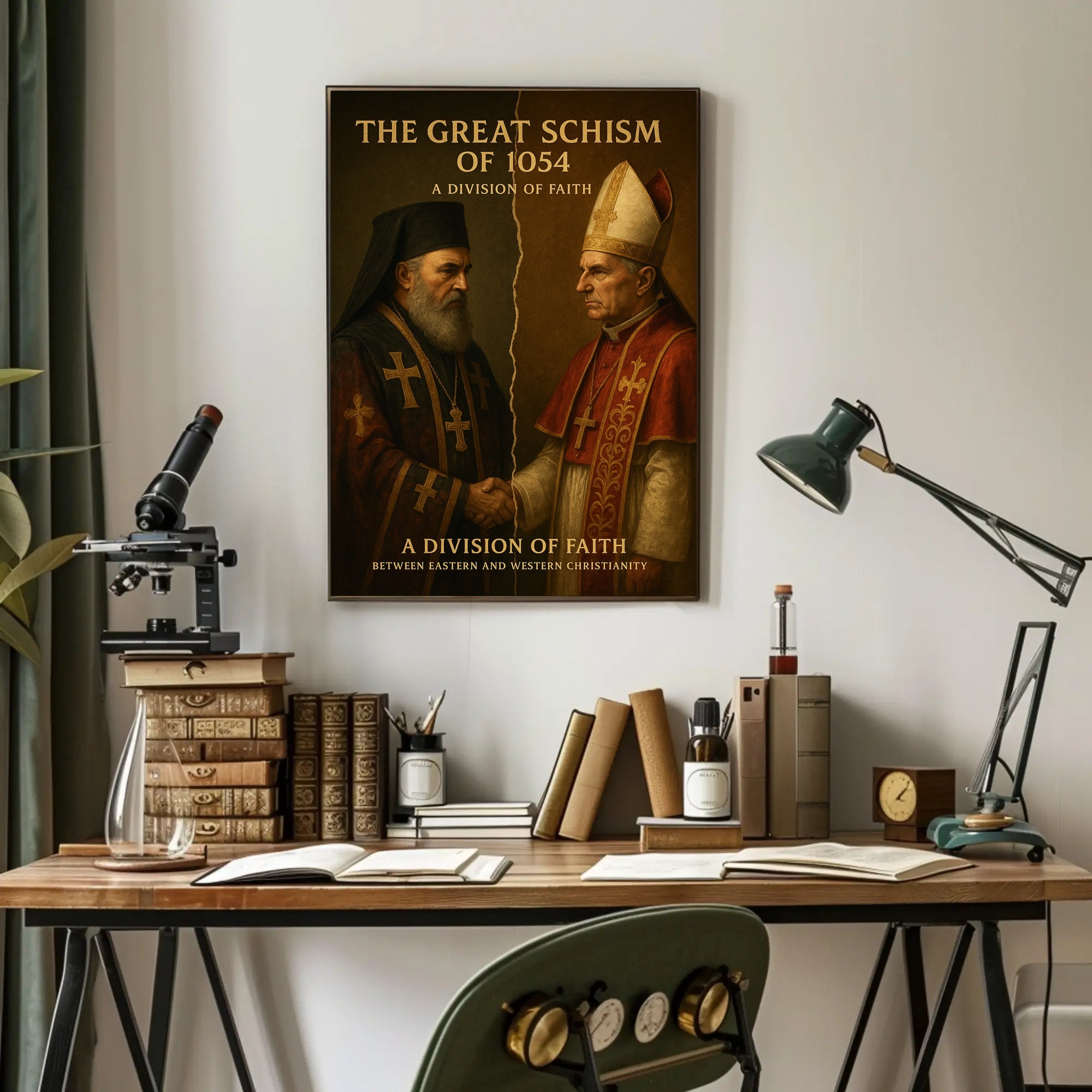 The Great Schism of 1054 Poster PosterGoat