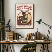 Birmingham Black Barons Negro Leagues Poster PosterGoat