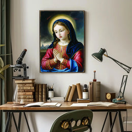The Praying Saint Poster