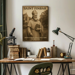 Saint Finbar Bishop Associated With Poster