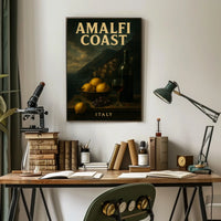 Amalfi Coast Italy Poster Wall Art Decor 18x24 Print