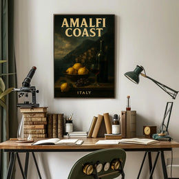 Amalfi Coast Italy Poster Wall Art Decor 18x24 Print