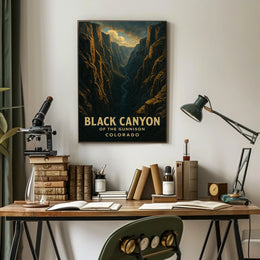 Black Canyon Of The Gunnison Poster