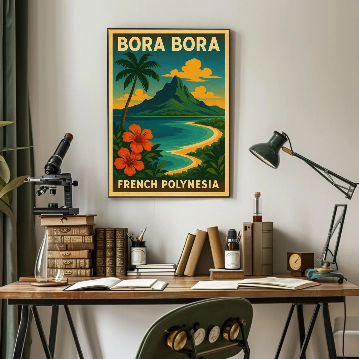 Bora Bora Tropical Paradise Poster
