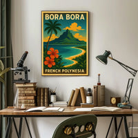 Bora Bora Tropical Paradise Poster