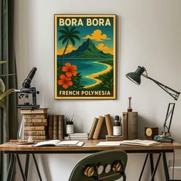 Bora Bora Tropical Paradise Poster