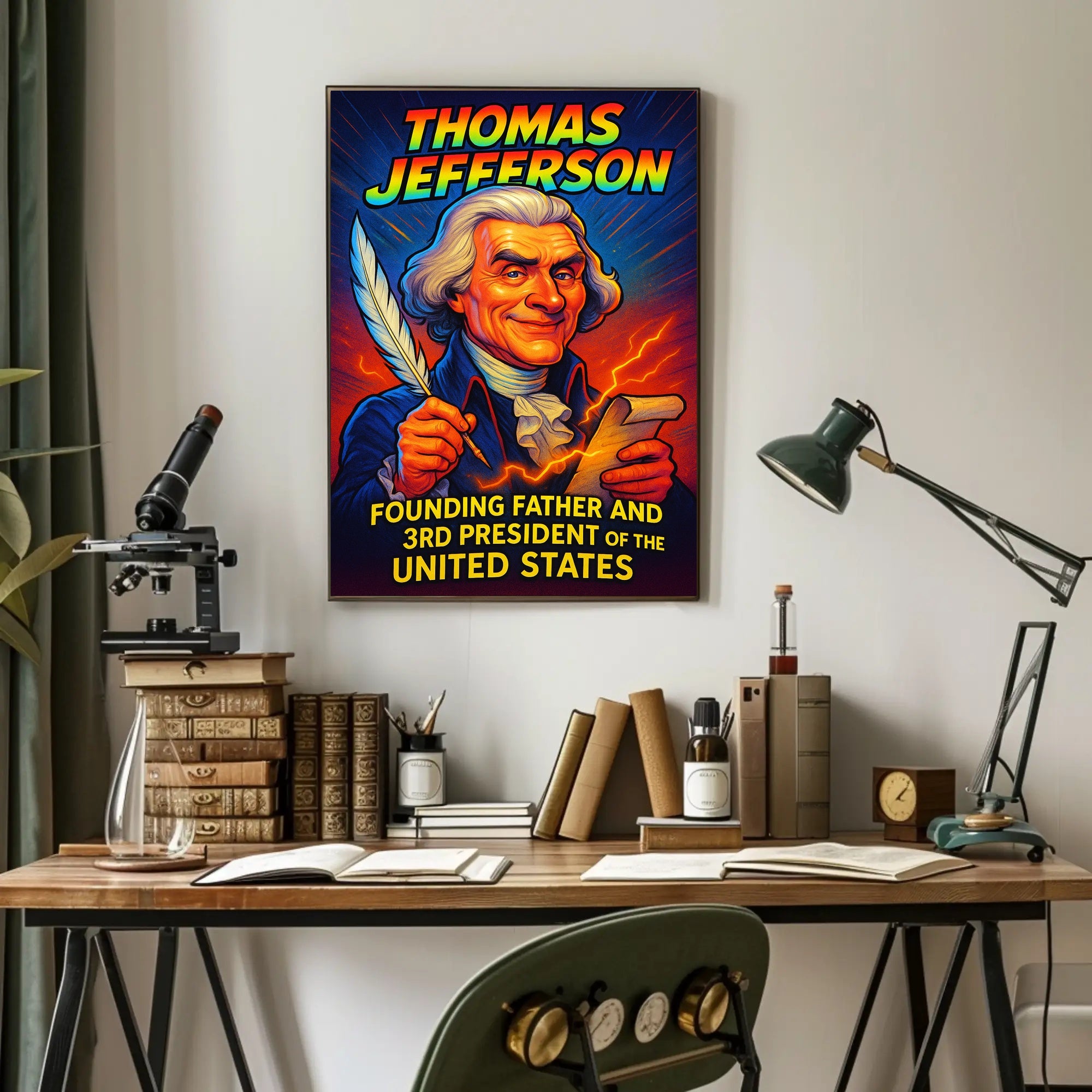 Thomas Jefferson 3rd President Poster PosterGoat