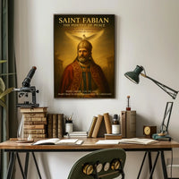 Saint Fabian The Pontiff of Peace Poster