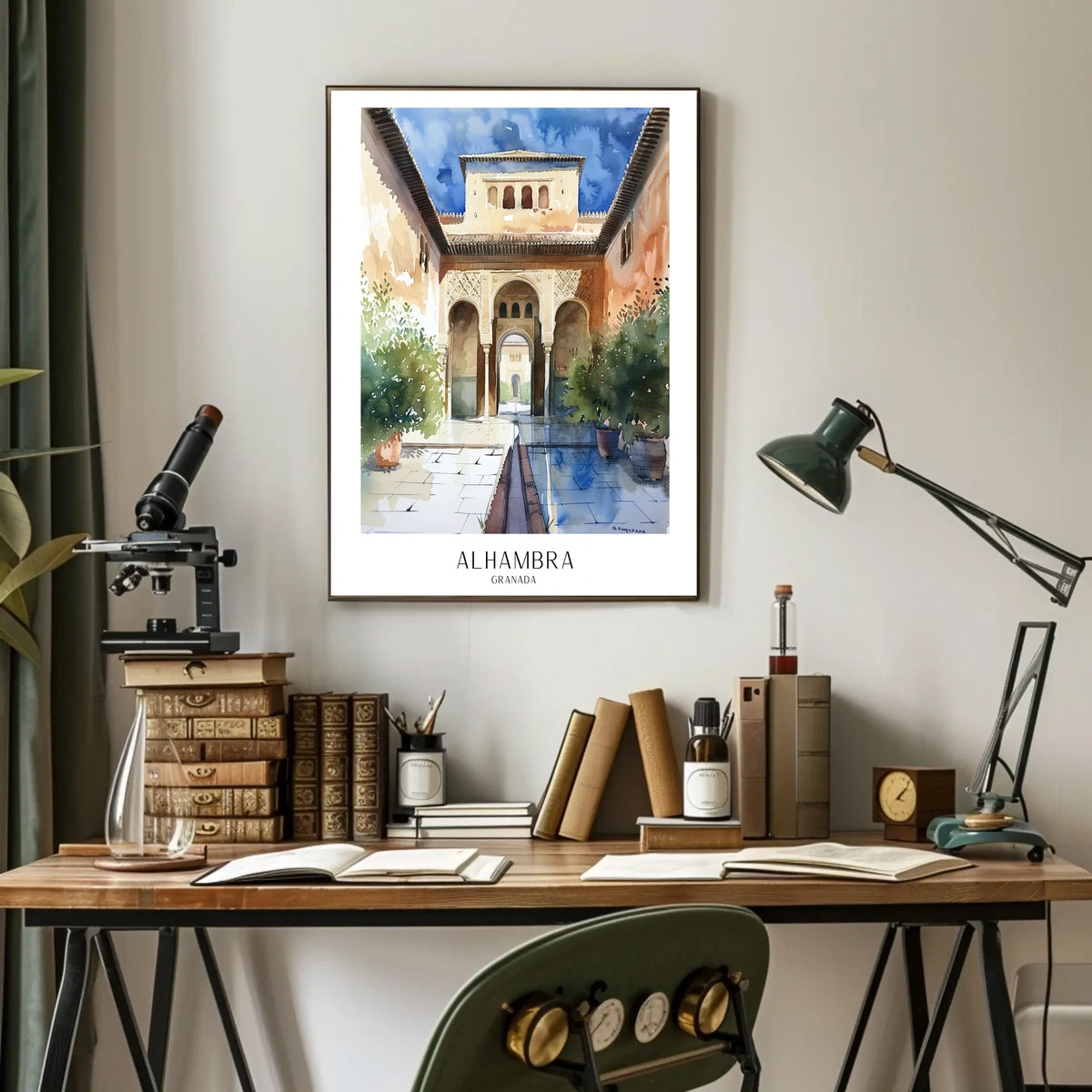 Alhambra Granada Poster
