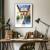 Alhambra Granada Poster