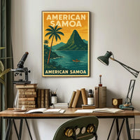 American Samoa Travel Poster