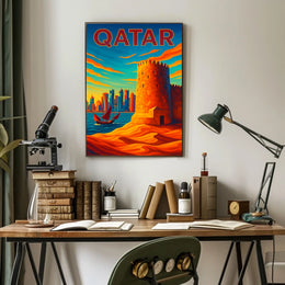 Qatar A Blend Of Tradition And Poster