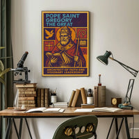 Pope Saint Gregory The Great Poster