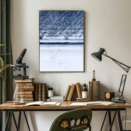 Winter Landscape from Above Poster