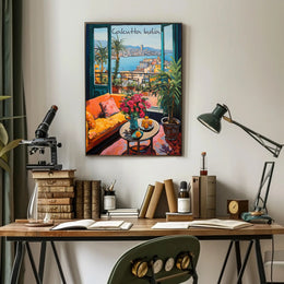 Vibrant View of Calcutta Poster