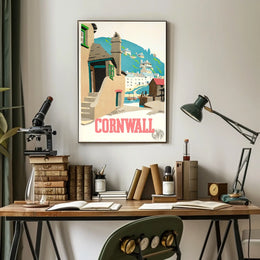 Cornwall Travel Poster