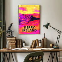 Kerry, Ireland Vibrant Landscapes Poster PosterGoat