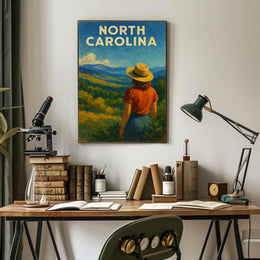 North Carolina Scenic Poster