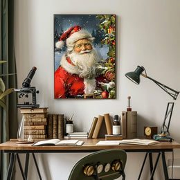 Santa Claus in a Winter Wonderland Poster