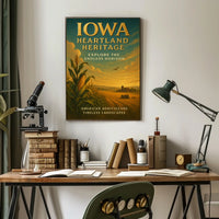 Iowa Heartland Heritage Poster