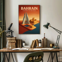 Bahrain Gateway to the Gulf Cultural Heritage Poster