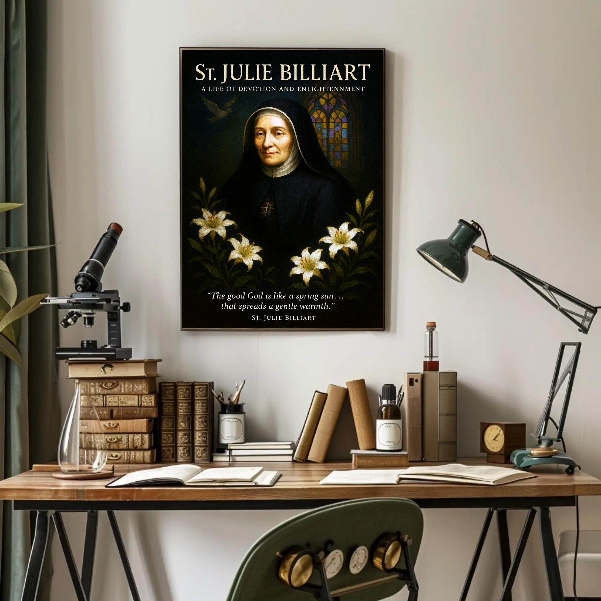 St. Julie Billiart A Life of Devotion Poster PosterGoat