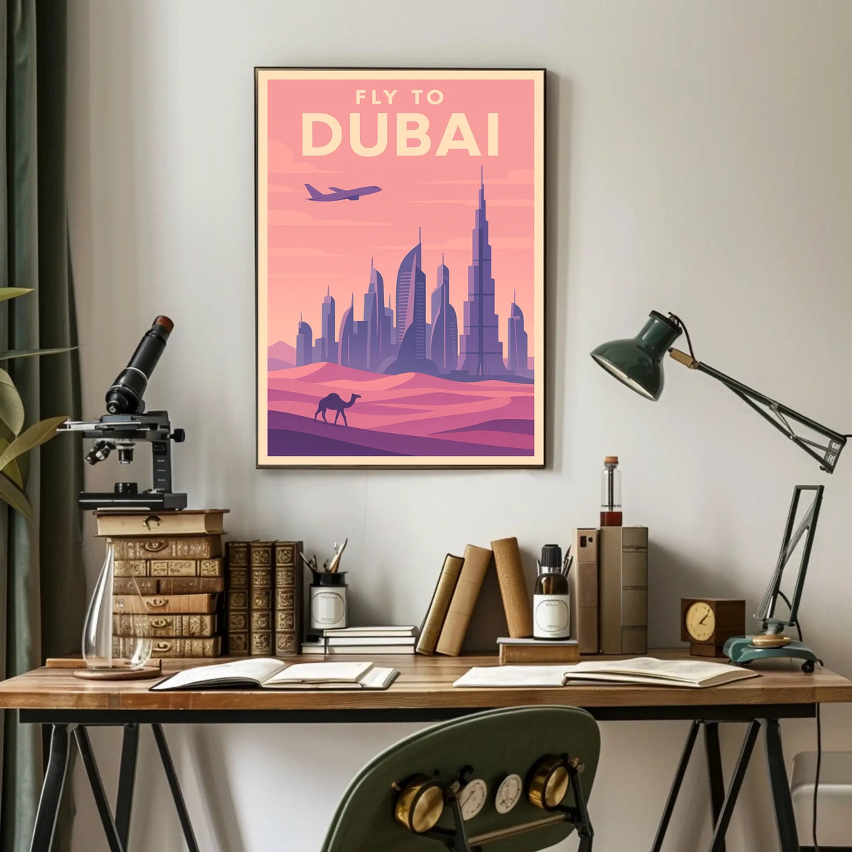Fly to Dubai Poster