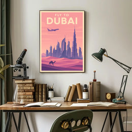 Fly to Dubai Poster
