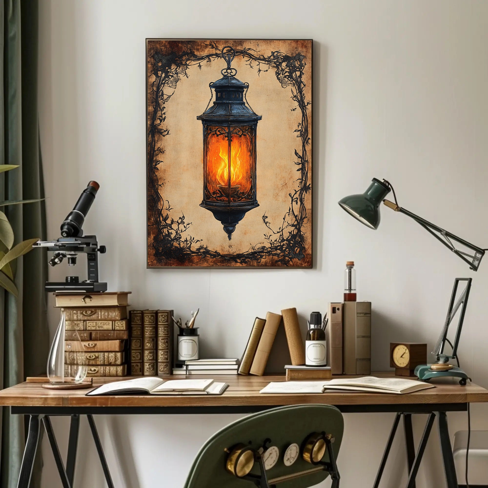 The Enchanted Lantern Poster