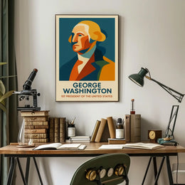 George Washington 1St President Poster