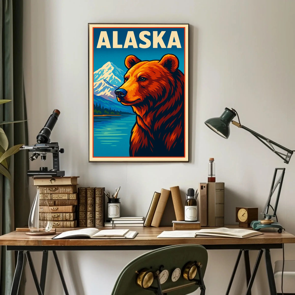 Alaska Wilderness Poster