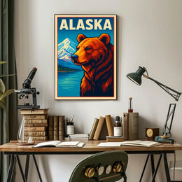 Alaska Wilderness Poster