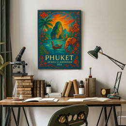 Phuket Jewel of the Andaman Sea Poster
