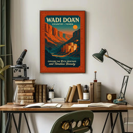 Wadi DoAn YemenS Timeless Beauty Poster