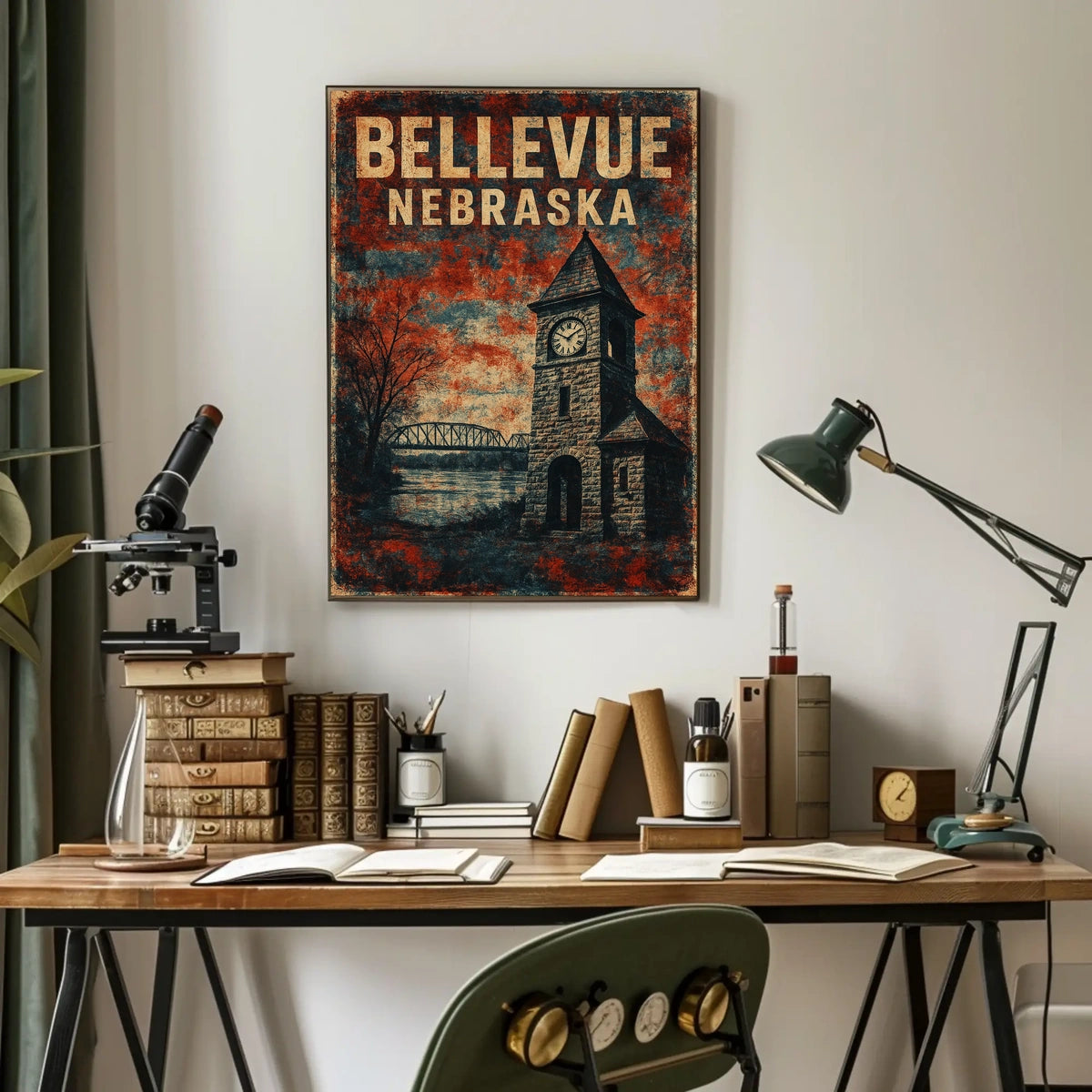 Bellevue, Nebraska Poster