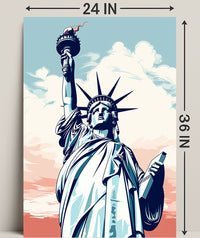 Statue Of Liberty Symbol Of Freedom Poster