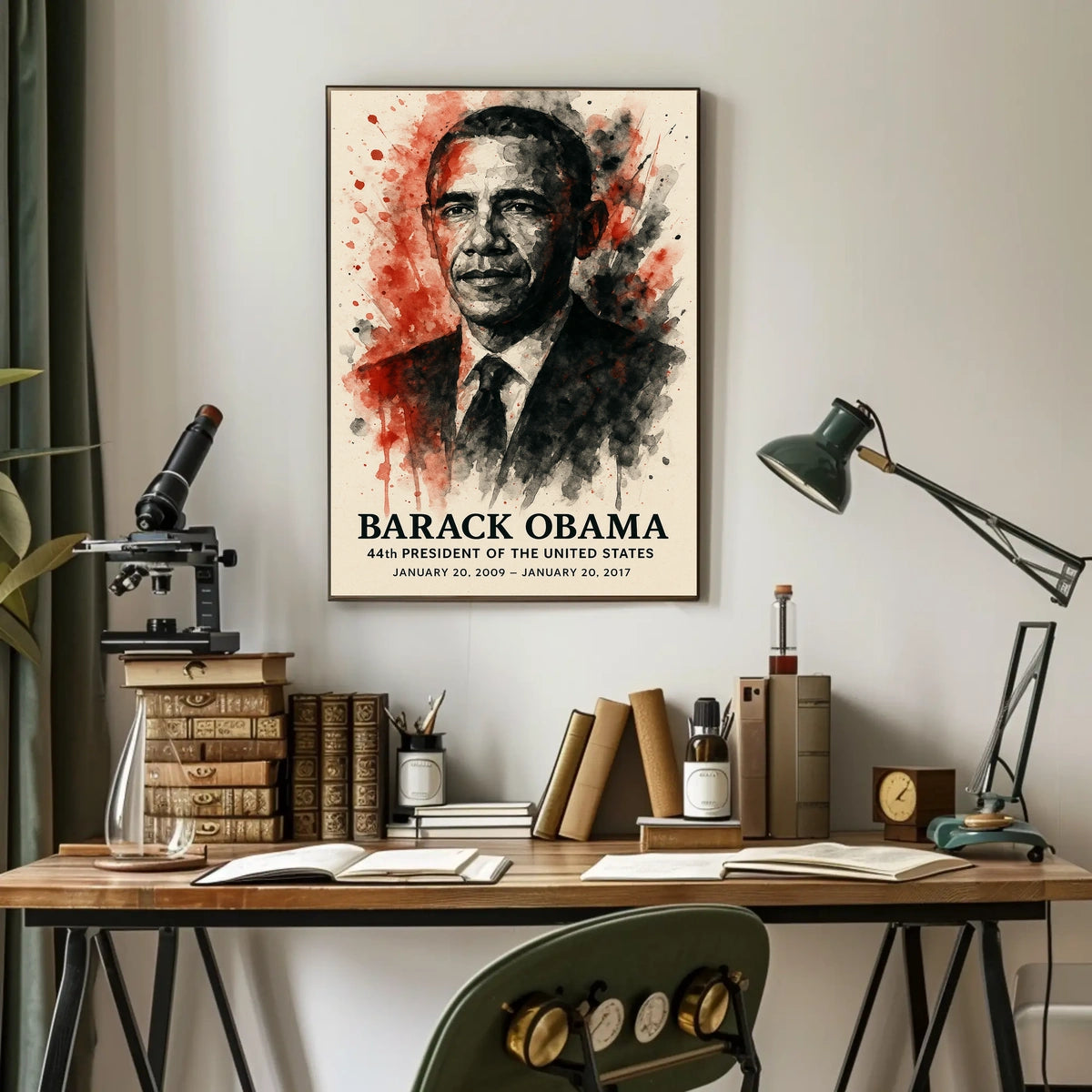 Barack Obama 44th President Poster