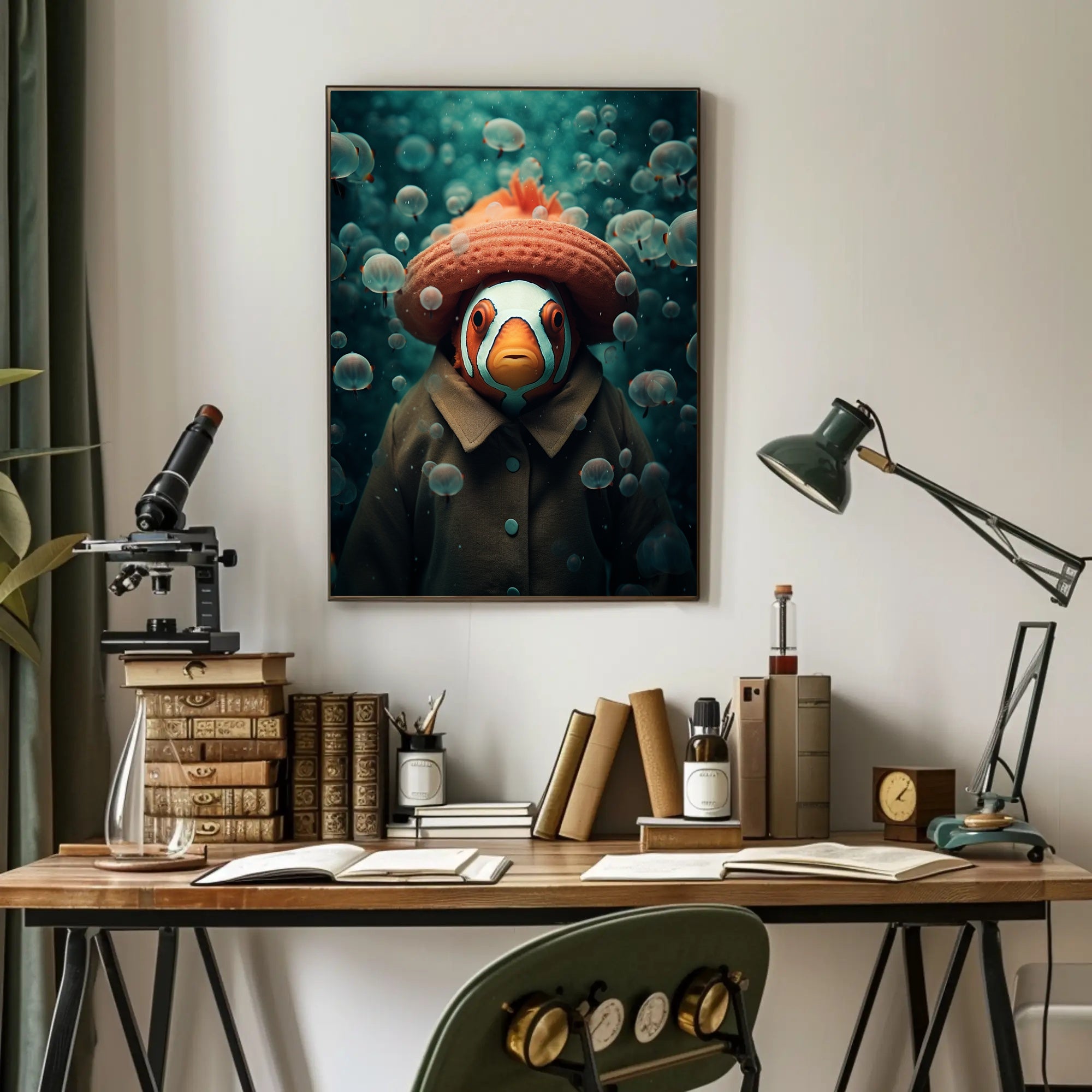 Underwater Enigma Poster PosterGoat