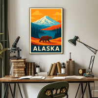 Alaska Wilderness Poster
