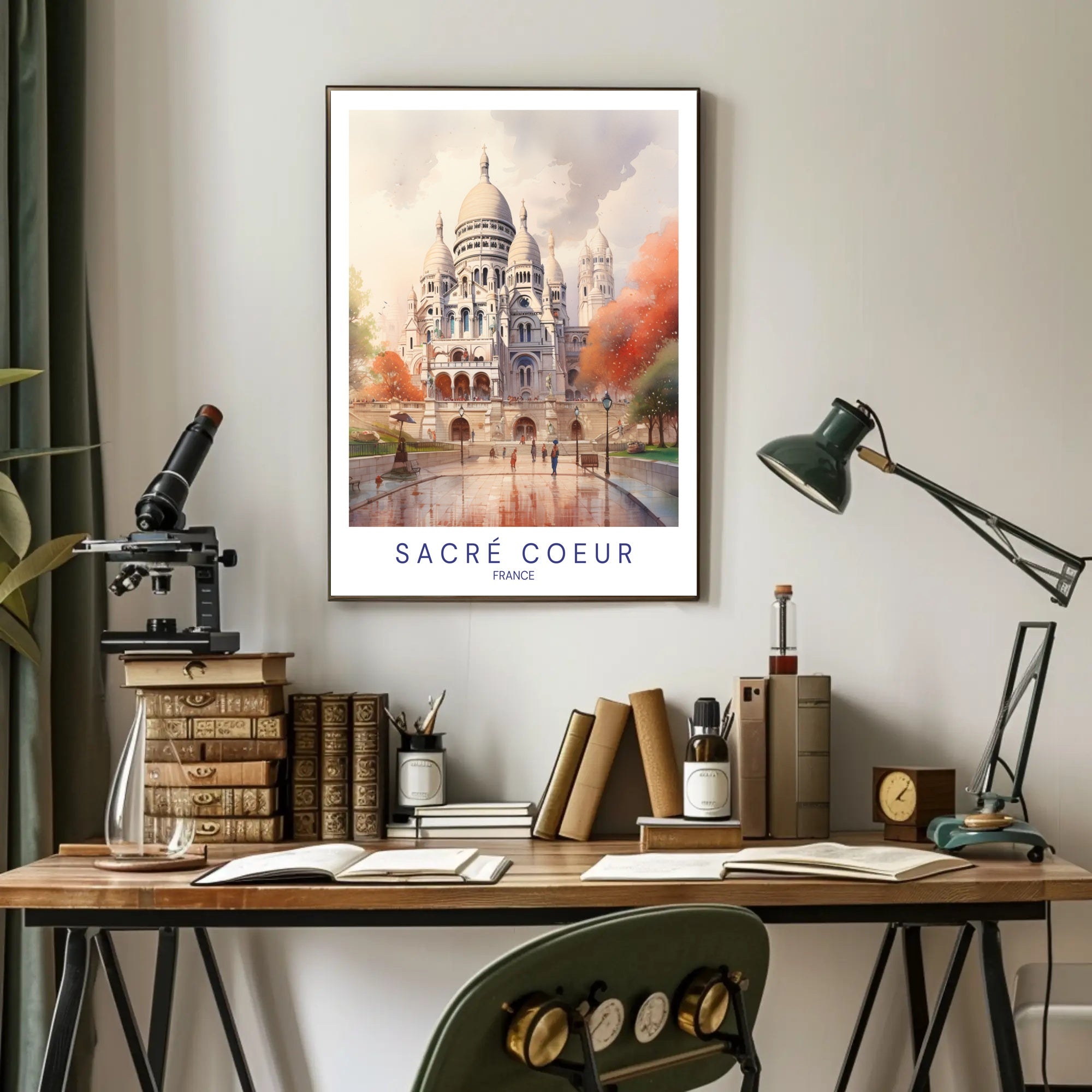 Sacré Coeur Poster PosterGoat