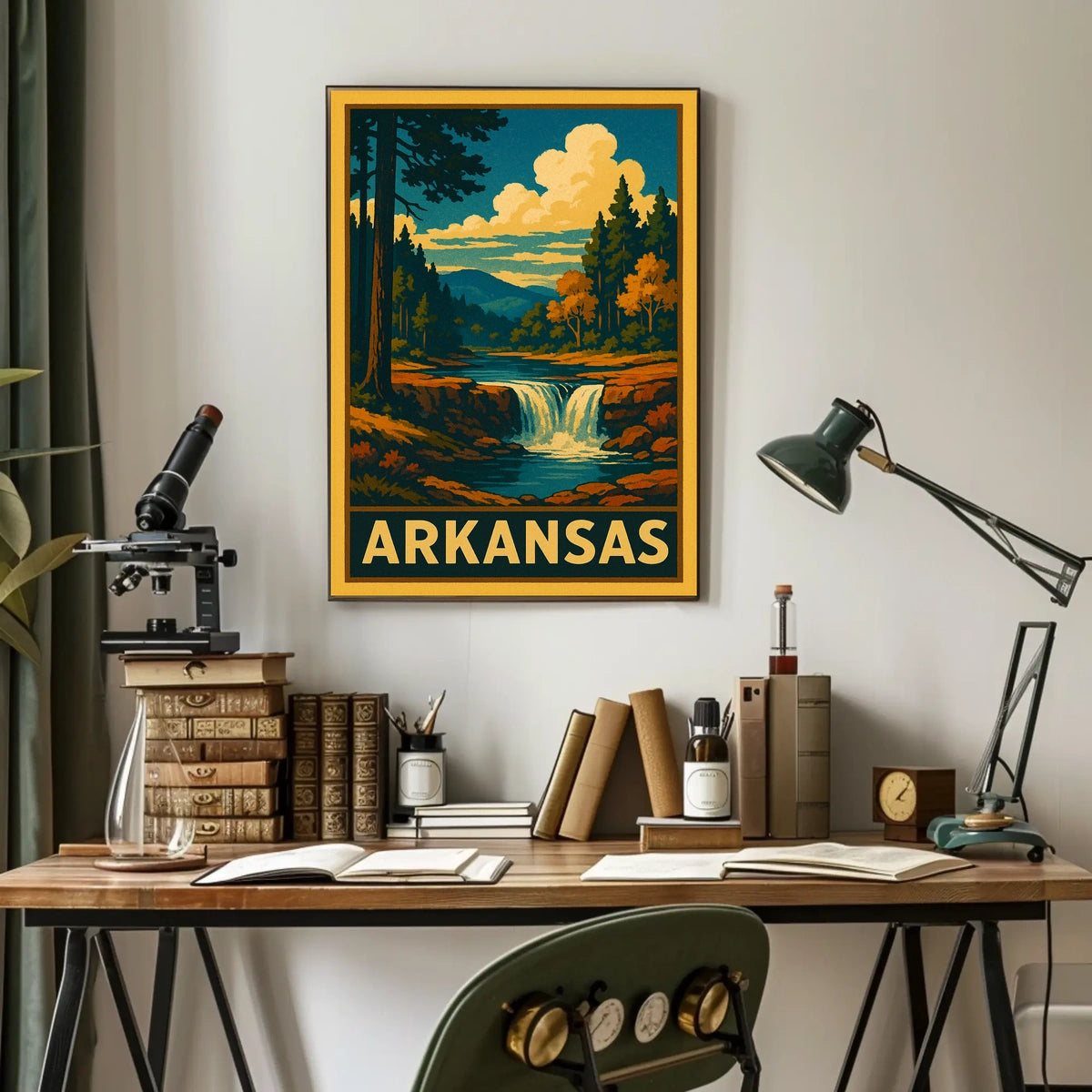 Arkansas Nature Poster