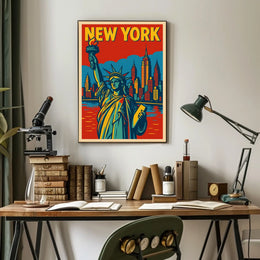 New York City Skyline Poster