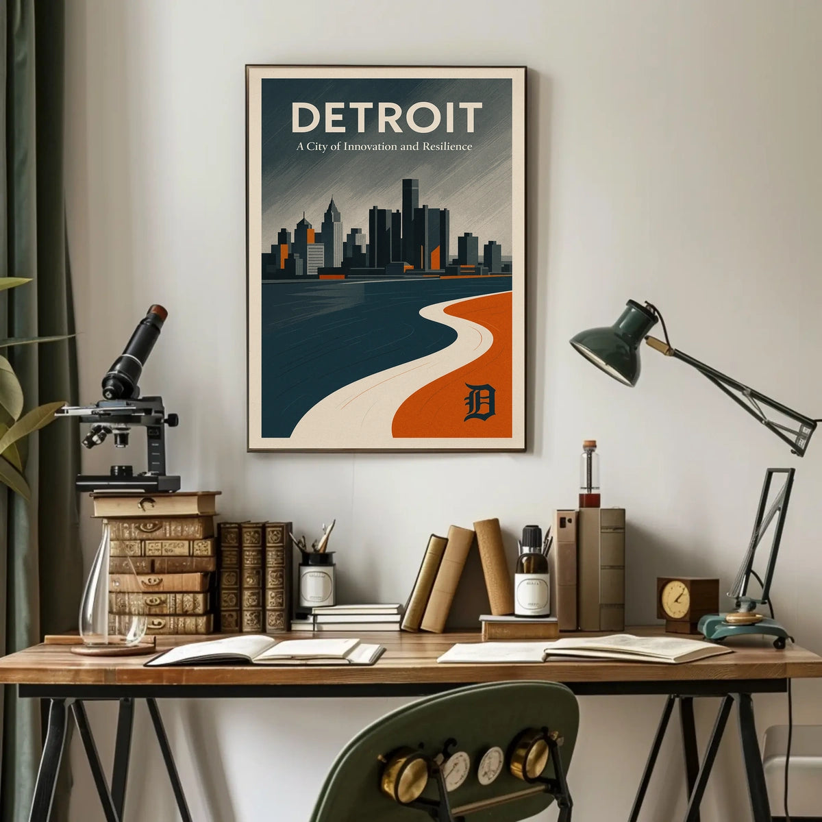 Detroit A City Of Innovation And Poster