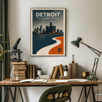 Detroit A City Of Innovation And Poster