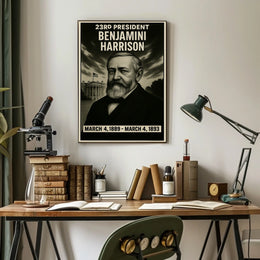 Benjamin Harrison 23Rd President Poster