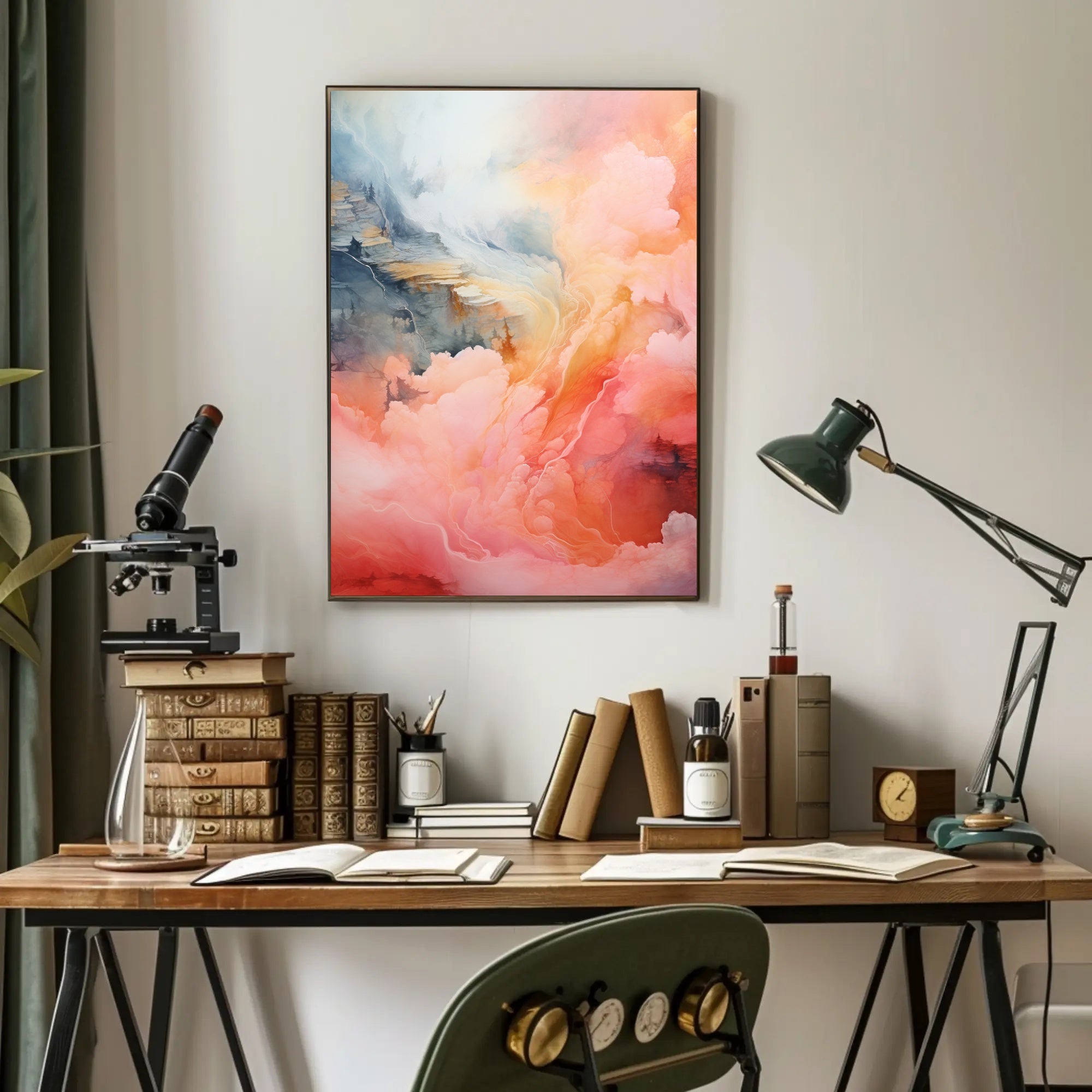 Dreamscape In Pastel Poster