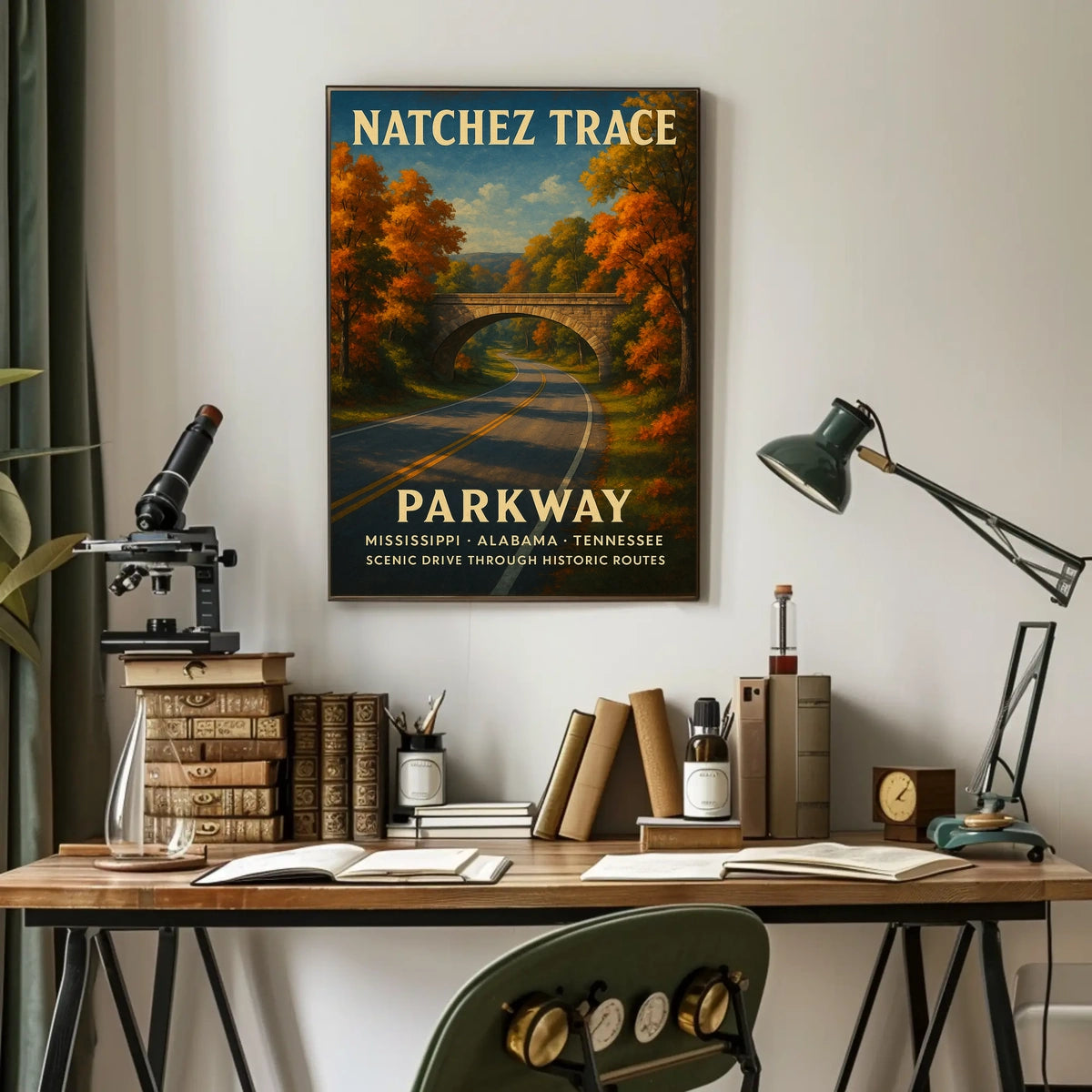 Natchez Trace Parkway Poster