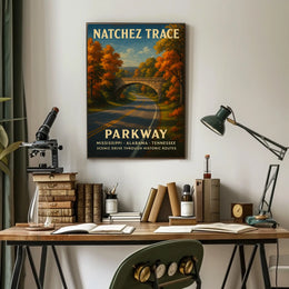 Natchez Trace Parkway Poster